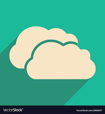 Flat with shadow icon and mobile application vector image