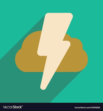 Flat with shadow icon and mobile application vector image