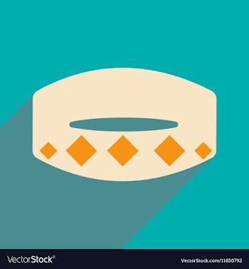Flat with shadow icon and mobile application vector image