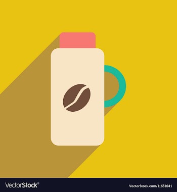 Flat with shadow icon and mobile application vector image