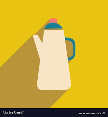 Flat with shadow icon and mobile application vector image