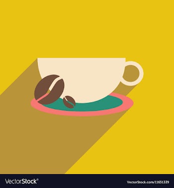 Flat with shadow icon and mobile application vector image