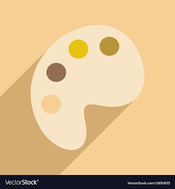 Flat with shadow icon and mobile application vector image