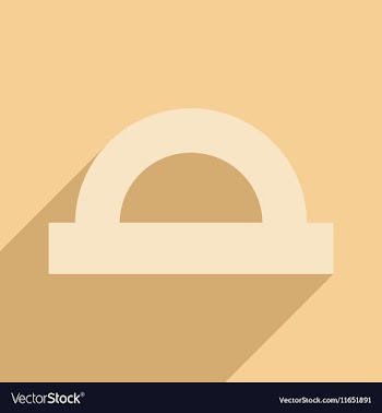 Flat with shadow icon and mobile application vector image