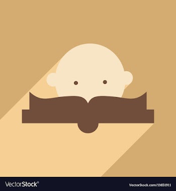 Flat with shadow icon and mobile application vector image