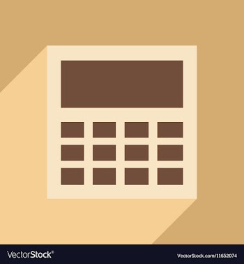 Flat with shadow icon and mobile application vector image