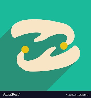 Flat with shadow icon and mobile application vector image