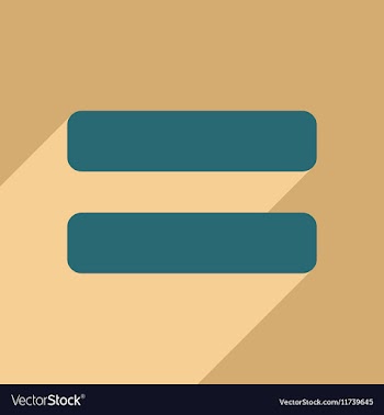 Flat with shadow icon and mobile application vector image