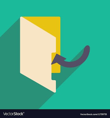 Flat with shadow icon and mobile application vector image