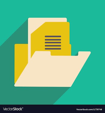 Flat with shadow icon and mobile application vector image