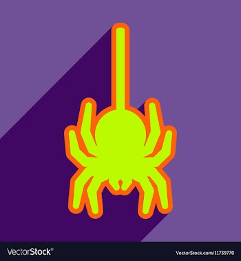Flat with shadow icon and mobile application vector image