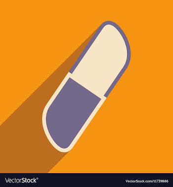 Flat with shadow icon and mobile application vector image