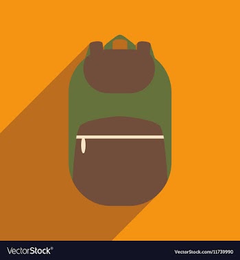 Flat with shadow icon and mobile application vector image