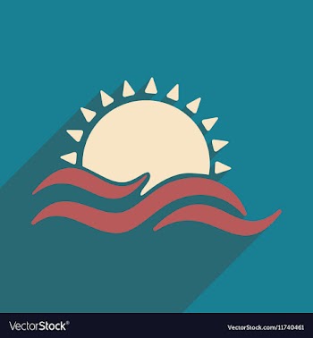 Flat with shadow icon and mobile application vector image