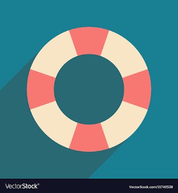 Flat with shadow icon and mobile application vector image