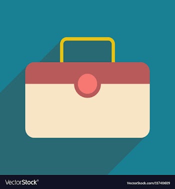 Flat with shadow icon and mobile application vector image