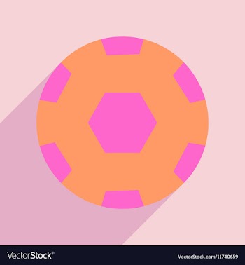Flat with shadow icon and mobile application vector image
