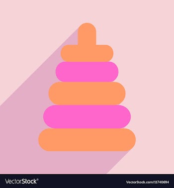 Flat with shadow icon and mobile application vector image