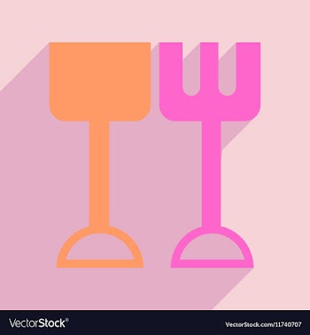 Flat with shadow icon and mobile application vector image