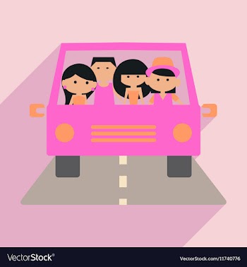 Flat with shadow icon and mobile application vector image