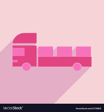 Flat with shadow icon and mobile application vector image