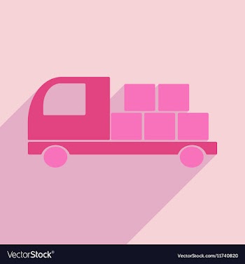 Flat with shadow icon and mobile application vector image