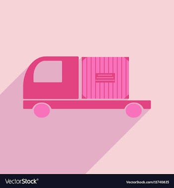 Flat with shadow icon and mobile application vector image