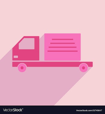 Flat with shadow icon and mobile application vector image