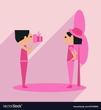 Flat with shadow icon and mobile application vector image