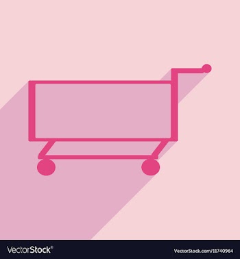 Flat with shadow icon and mobile application vector image