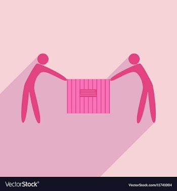 Flat with shadow icon and mobile application vector image