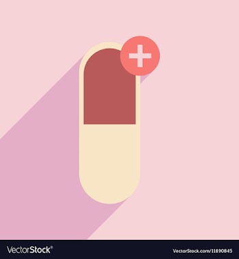 Flat with shadow icon and mobile application vector image