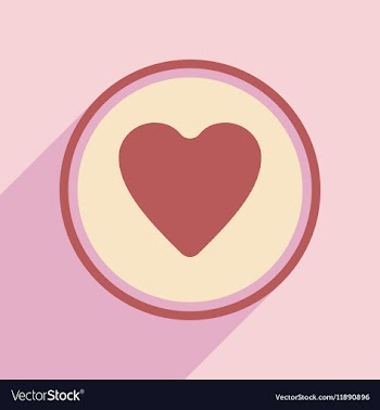 Flat with shadow icon and mobile application vector image