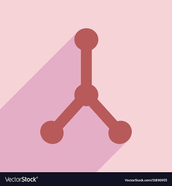 Flat with shadow icon and mobile application vector image