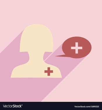 Flat with shadow icon and mobile application vector image