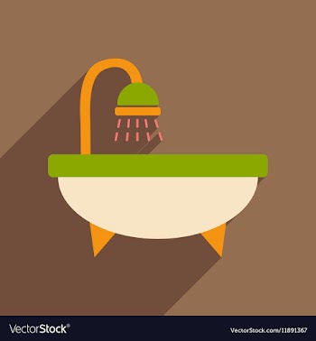 Flat with shadow icon and mobile application vector image