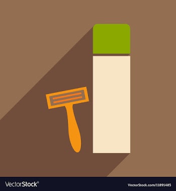 Flat with shadow icon and mobile application vector image
