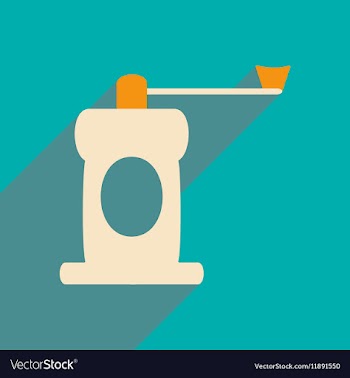 Flat with shadow icon and mobile application vector image