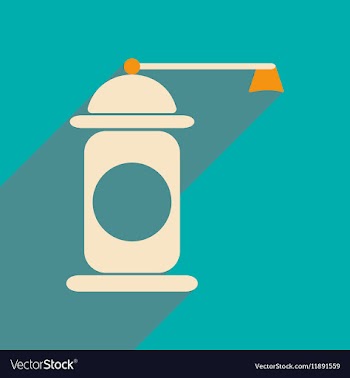 Flat with shadow icon and mobile application vector image