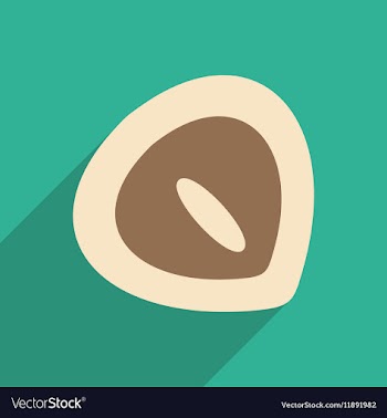 Flat with shadow icon and mobile application vector image