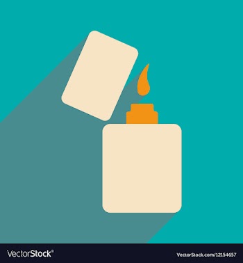 Flat with shadow icon and mobile application vector image