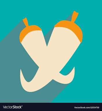 Flat with shadow icon and mobile application vector image