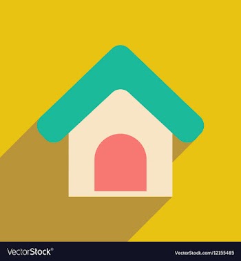 Flat with shadow icon and mobile application vector image