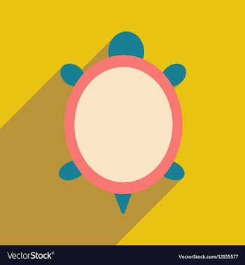 Flat with shadow icon and mobile application vector image