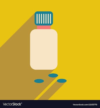 Flat with shadow icon and mobile application vector image