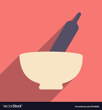Flat with shadow icon and mobile application vector image