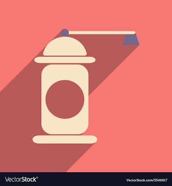 Flat with shadow icon and mobile application vector image