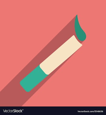 Flat with shadow icon and mobile application vector image
