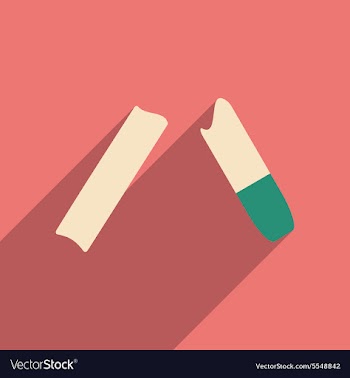 Flat with shadow icon and mobile application vector image