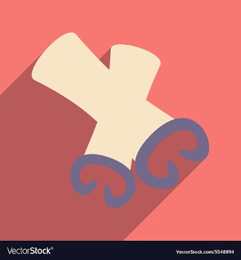 Flat with shadow icon and mobile application vector image
